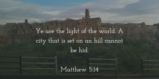 you are the light of the world sermon