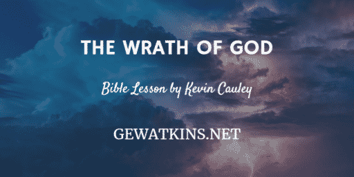 the wrath of god bible lesson on god's wrath